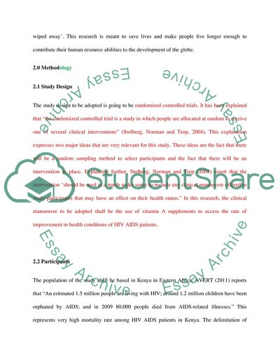 Vitamin A Deficiency may be Associated with Increased Mortality n HIV