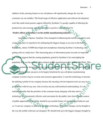 Short research report explaining a recent innovation in your area of interest or expertise