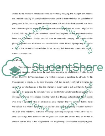 The Current State of the Criminal Justice System