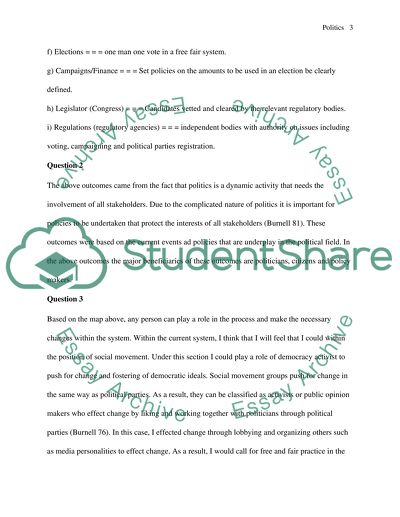 Political Institution Interrelationship and Outcomes