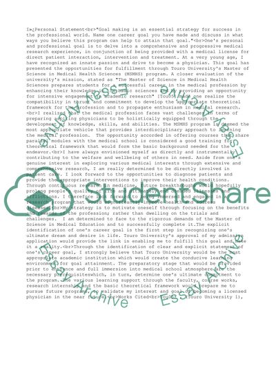 Goal Making in the Professional World