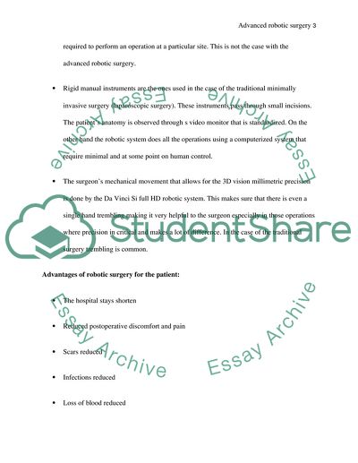 How has minimally invasive robotic surgery affected patient care