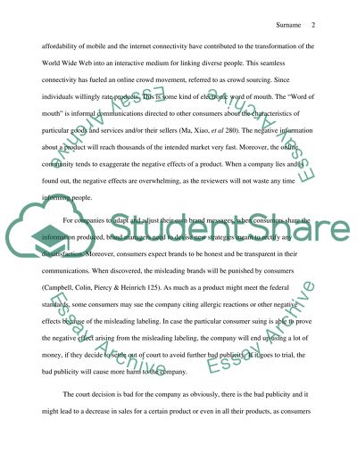 Brand Companies Sales and Business Law