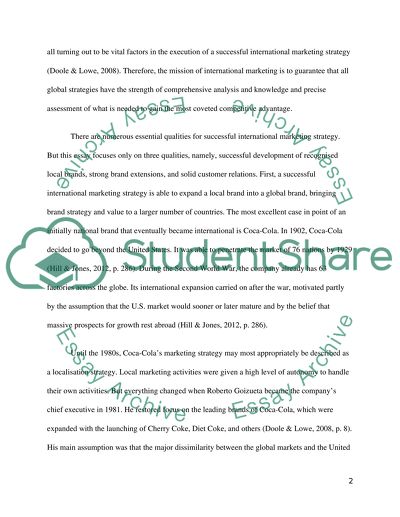 Qualities of a Successful International Marketing Strategy