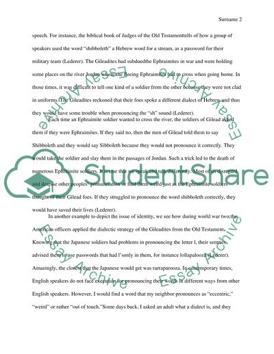Different Dialects in the U.S