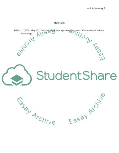 Coal Ban Could Heat Up Electricity Prices