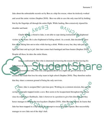 Reflection on the movie the guardian 2006