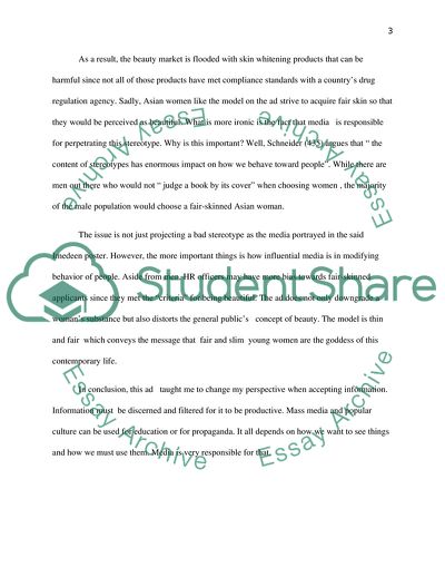 White Skin: New Status Quo of Beauty