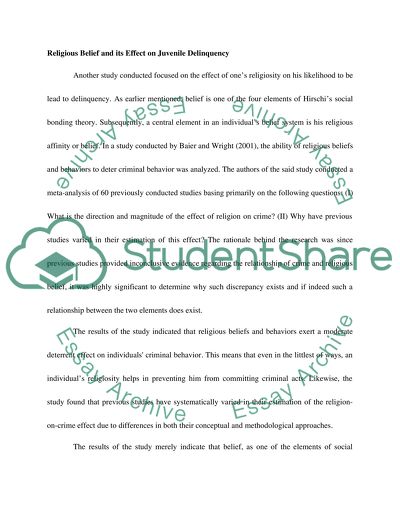 Can Social Bonding Theory Explain Why The US Has Higher Crime Rates Than Other Nations