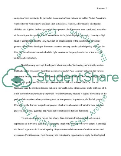 The Origins of the Holocaust