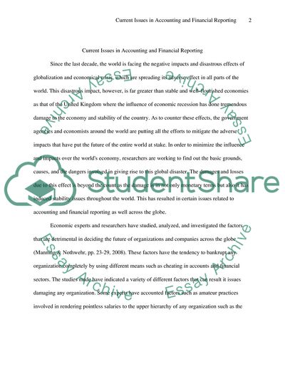 Accounting and Financial Reporting in the UK