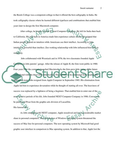 Steven Paul Jobs Life