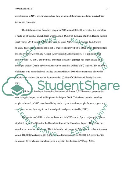 Urban policy NYC Issue