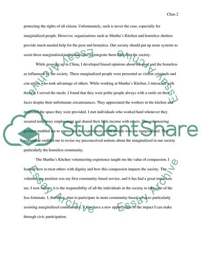 Community base activity integration and reflection