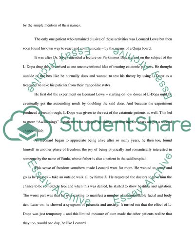 Abnormal Psychology - Catatonia Disorder