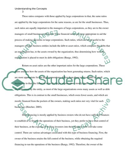 Understanding the Concepts