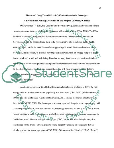 A Proposal to Rutgers University