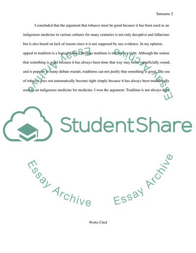 Tradition Is Not Always Right