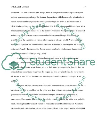 Arrest warrants/probable cause/legal searches