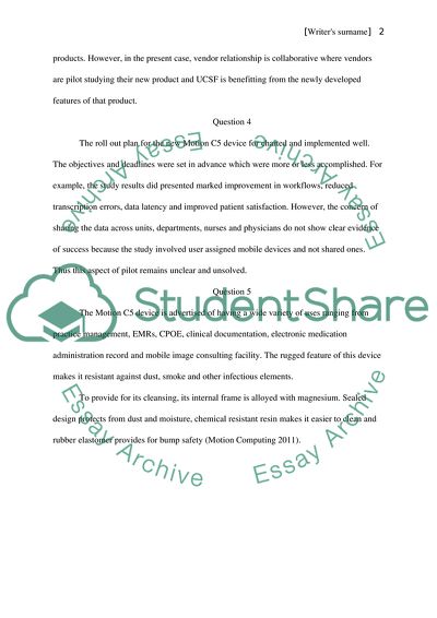 Clinical IT: Mobile Devices for Point-of-Care Data Entry