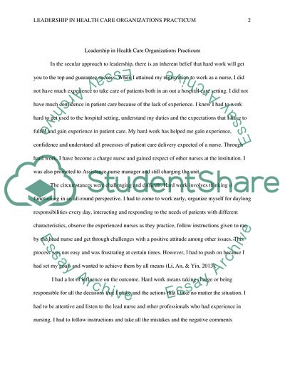 Distinctive Characteristics of a Servant Leader