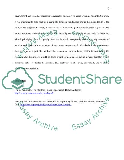 Social Psychology Experiment