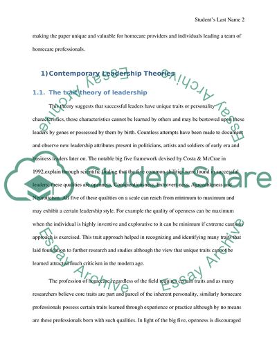 Leading a Team of Care Home Professionals