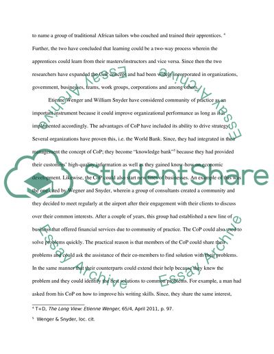 Community of Practice Design