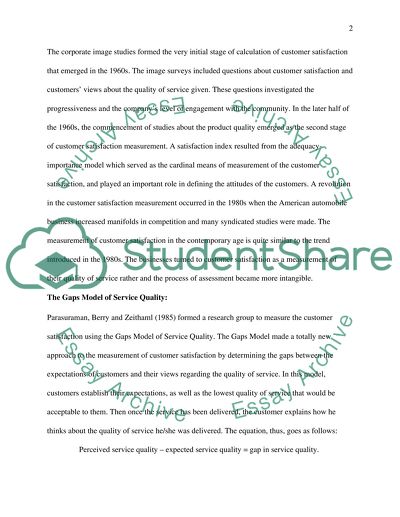 Service Quality and Customers Satisfaction in Academic Libraries