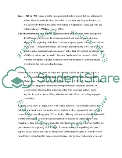 Popular Music and Its Cultural Context