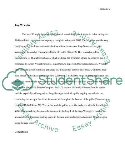 Creative Brief: Jeep Wrangler