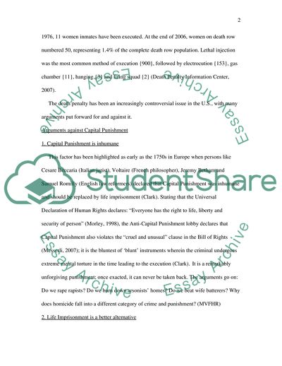 The Controversies in the Death Penalty in the US
