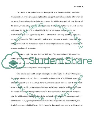 Identifying Needs and Priorities