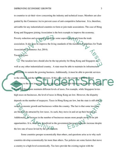 The World Bank is currently advising newly industrialized countries on how to encourage growth and they have asked for your help. Using the Internet, library, or other resources, research and briefly explain 23 methods currently being used to encourage e