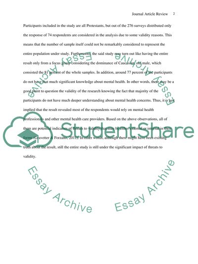 JOURNAL ARTICLE REVIEW