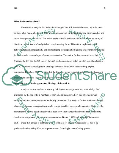 Managing masculinity/mismanaging the corporation