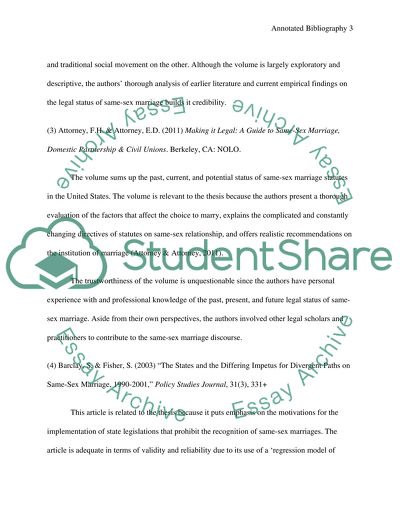 The Fight for and Evolution of Same Sex Marriage in America