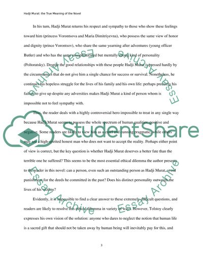 Hadji Murat by Lev Tolstoy