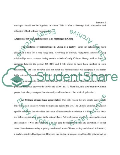 Gay Marriage in China