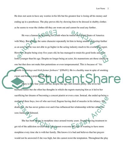 Eugene ONeills Long Days Journey into Night