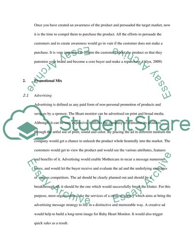 Marketing Promotional Mix