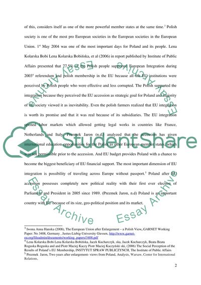 Impact of EU Enlargement
