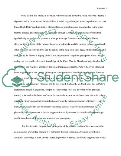 Philosophy - Aristotle vs Plato