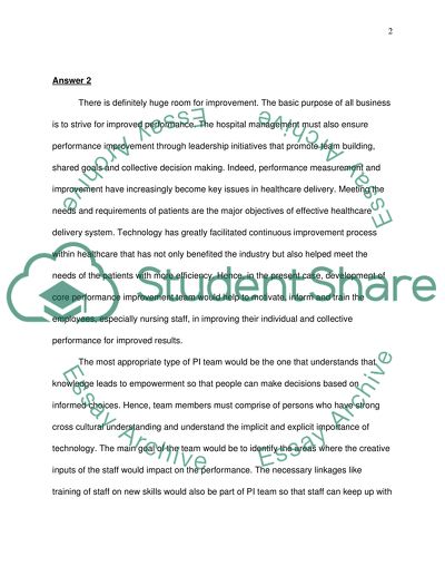 Case study on Western States University Hospital