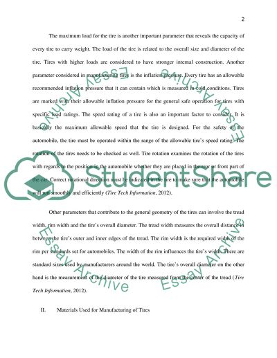 Compression Molded Tires