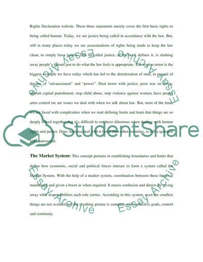 Society and Political Sciences