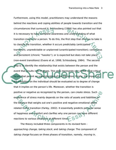 My Transition into the Advanced Nursing Practitioner Role