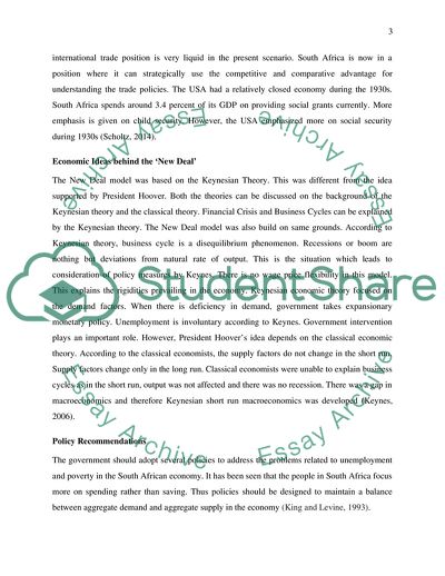 The Structure of Growth in the South African Economy