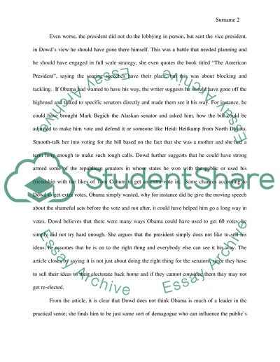 No Bully in the Pulpit by Maureen Dowd