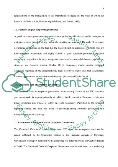 The Corporate Governance Regulations